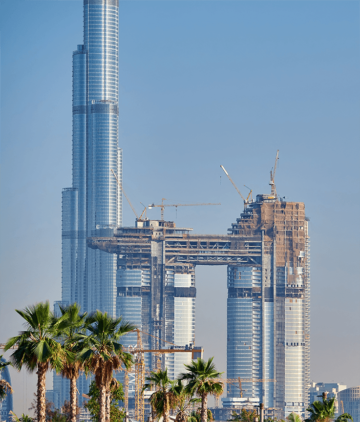 Dubai Building under construction